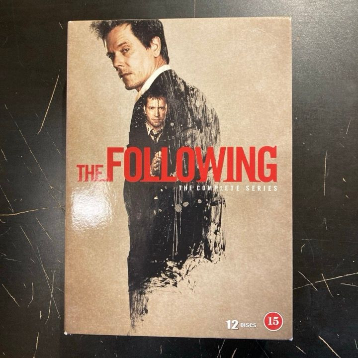 Following - koko sarja 12DVD (VG+/VG+) -tv-sarja-